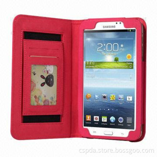 2013 New Arrival Back Standing Book Case for Samsung Galaxy Tab 3 7-inch, Easy Access to All Buttons